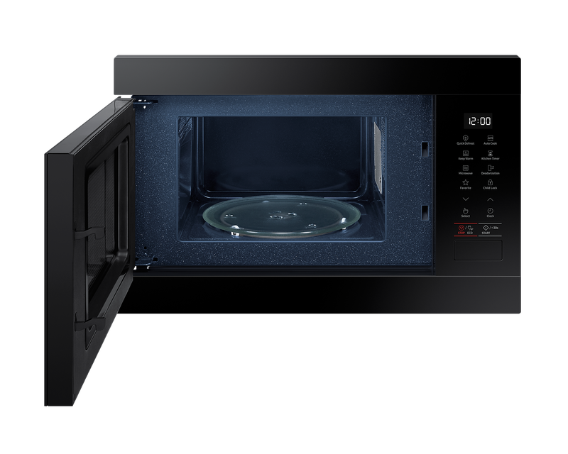 Samsung Built-In Solo Microwave Oven 850W 22L Black Quick Defrost MS22M8254AK/E3 (New)