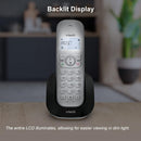 VTech Cordless Phone CS1500 Single DECT With Call Block Caller ID Handsfree (Renewed)