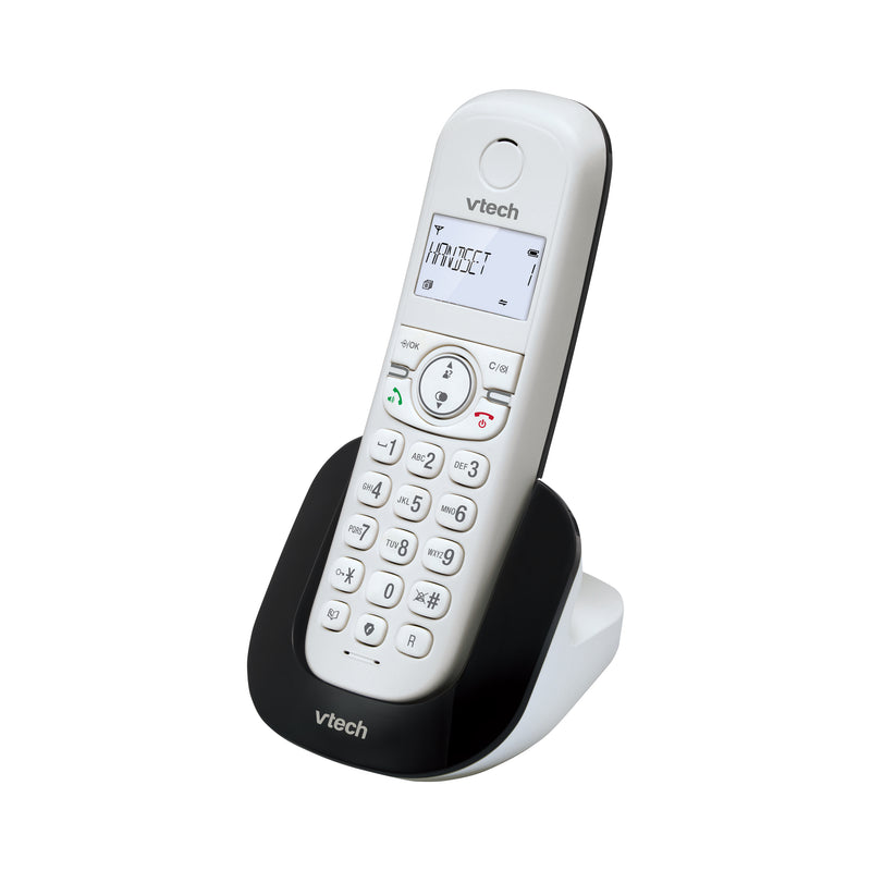 VTech Cordless Phone CS1500 Single DECT With Call Block Caller ID Handsfree (Renewed)