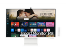 Samsung 32'' Smart Monitor M80D UHD White Speakers and Remote LS32DM801UUXXU (New / Open Box)