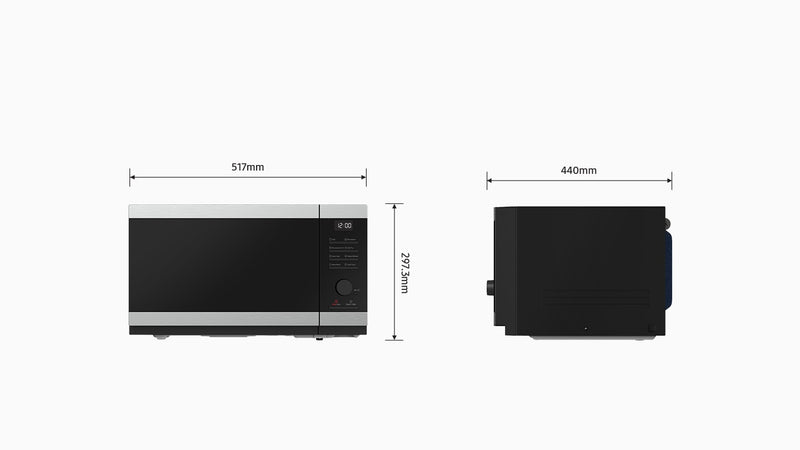 Samsung Solo Microwave Oven 23L 800W With Quick Defrost MS23DG4504ATE3 (New)