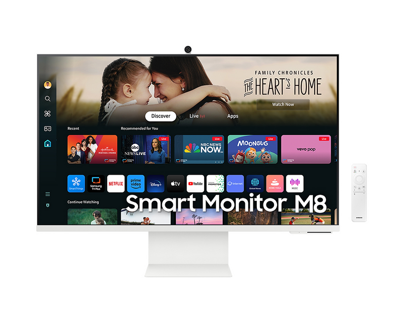 Samsung 32'' Monitor Speaker LS32DM801UUXXU (Has 1 Dust Specks On Screen) (Refurbished B-Grade)
