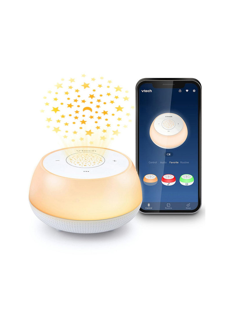 VTech BC8213 V-Hush Mini Soothing Sleep Trainer Ceiling Projector Night Light (Renewed)