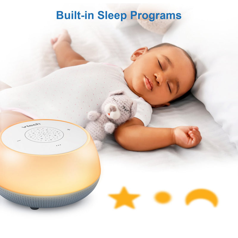 VTech BC8213 V-Hush Mini Soothing Sleep Trainer Ceiling Projector Night Light (Renewed)