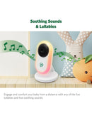 LeapFrog 2.8'' Video Baby Monitor Noise Activation Mode Intercom Soothing Sounds (Renewed)
