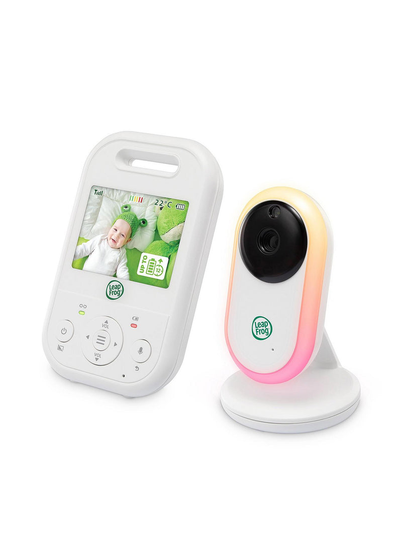 LeapFrog 2.8'' Video Baby Monitor Noise Activation Mode Intercom Soothing Sounds (Renewed)
