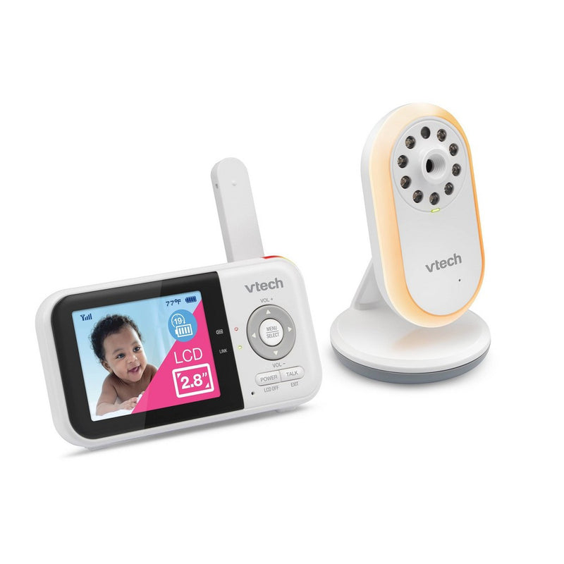 VTech 2.8'' Digital Video Baby Monitor With Digital Zoom Night Vision (Renewed)