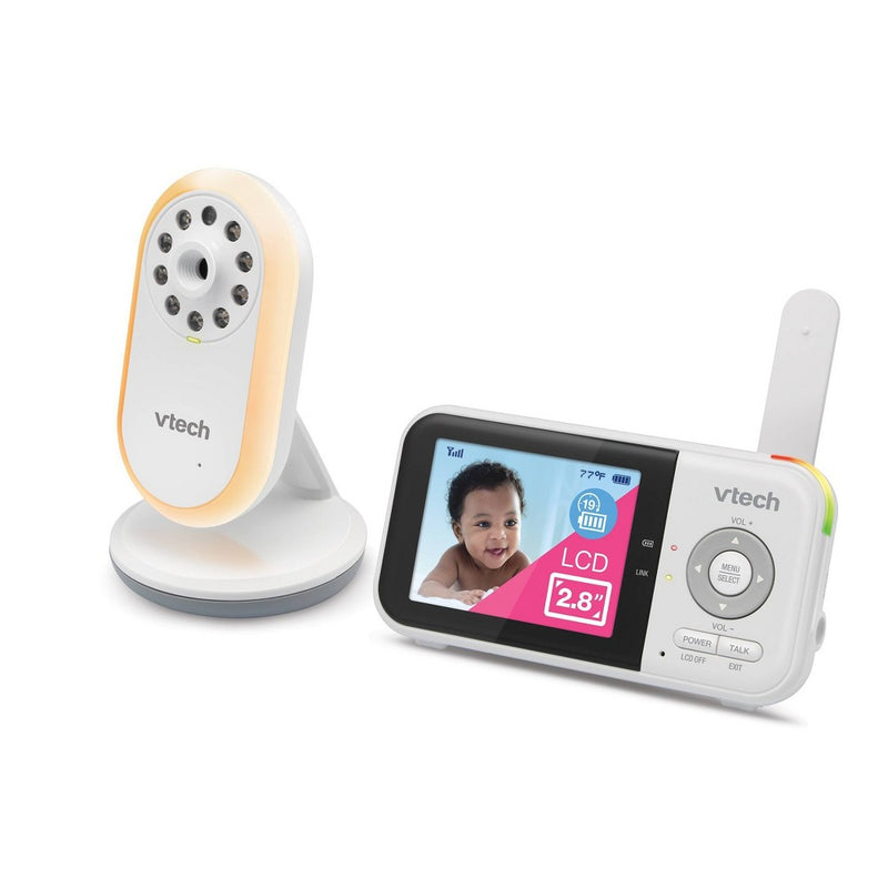 VTech 2.8'' Digital Video Baby Monitor With Digital Zoom Night Vision (Refurbished B-Grade)