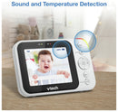 VTech 3.5'' Video Baby Monitor With Night Light Two-Way Talk-Back Lullabies (Refurbished B-Grade)
