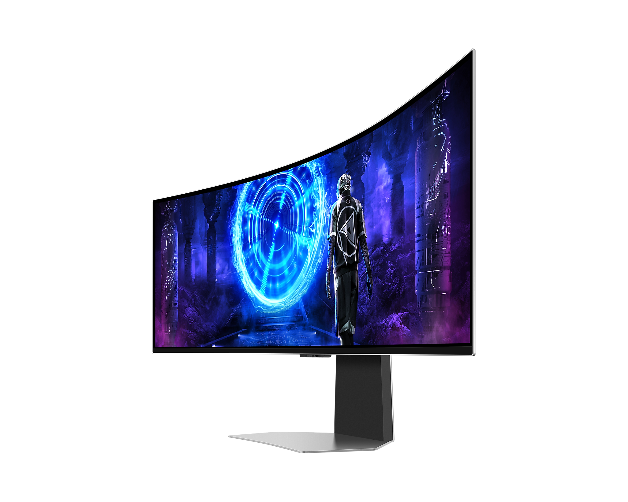Samsung 49'' Gaming Monitor OLED Smart DQHD 240Hz 5120x1440 LS49DG954SUXXU (Renewed)
