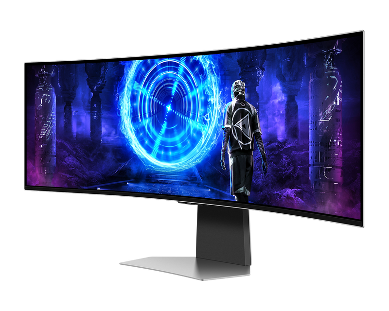 Samsung 49'' Gaming Monitor Odyssey OLED G95SD Smart DQHD 240Hz 5120x1440 (Renewed)