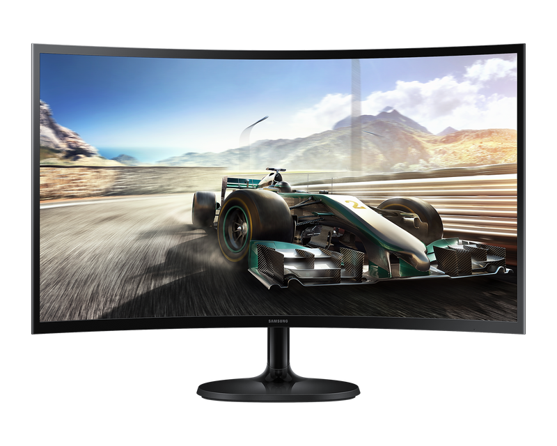 Samsung 27'' Curved Monitor FullHD 100Hz 1920x1080 HDMI VGA LS27D360GAUXXU (Renewed)