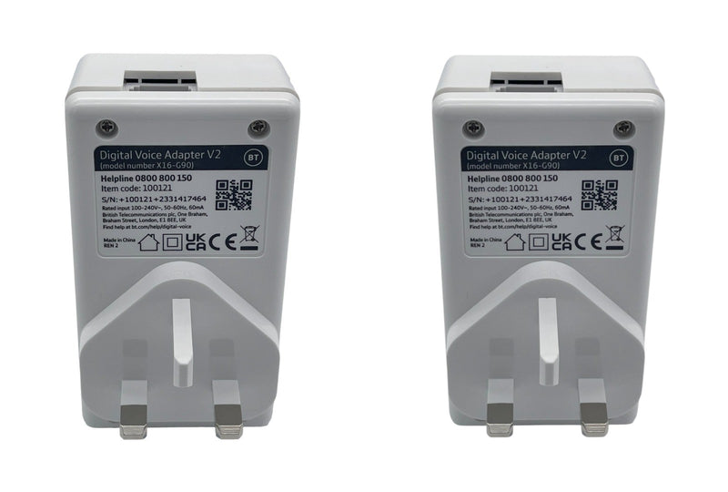 BT & EE Digital Voice 2 Adapters Only Work With BT And EE Digital Voice Service (New)