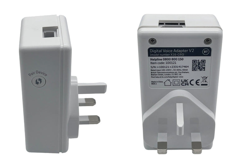 BT & EE Digital Voice 2 Adapters Only Work With BT And EE Digital Voice Service (New)