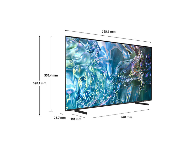 Samsung Smart TV 43'' QLED Q67D Quantum Dot 4K OTS Lite AirSlim QE43Q67DAUXXU (New)