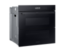 Samsung Smart Oven 76L Series 4 With Dual Cook Flex Black Glass NV7B4355VAK/U4 (New / Open Box)