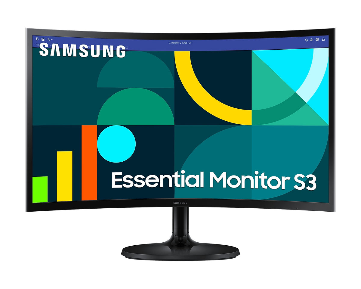 Samsung 24'' Curved Monitor FHD 100Hz 1920x1080 HDMI VGA LS24D360GAUXXU (New)
