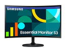 Samsung 24'' Curved Monitor FHD 100Hz 1920x1080 HDMI VGA LS24D360GAUXXU (New / Open Box)
