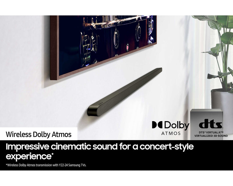 Samsung Soundbar With Subwoofer Ultra Slim 3.1Ch Lifestyle HW-S700D/XU (Renewed)