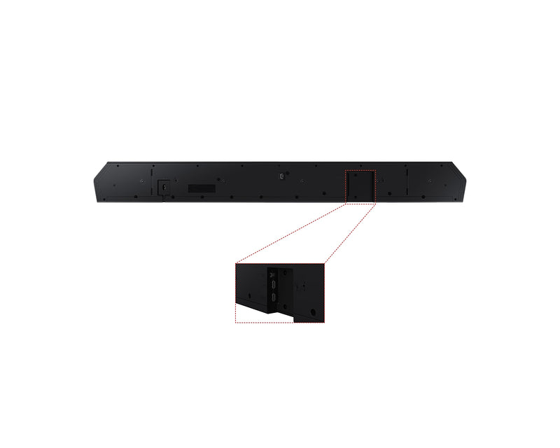 Samsung 5.1.2 Soundbar Wireless Subwoofer Adaptive Sound Dolby Atmos HW-Q800C/XU (Renewed)