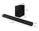Samsung 5.1 Soundbar With Wireless Subwoofer DTS HW-B750D/XU (Cosmetic Issues) (Refurbished B-Grade)