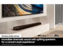Samsung Cinematic Soundbar 11.1.4 Subwoofer Rear Speakers Q-Series HW-Q990D/XU (Renewed)