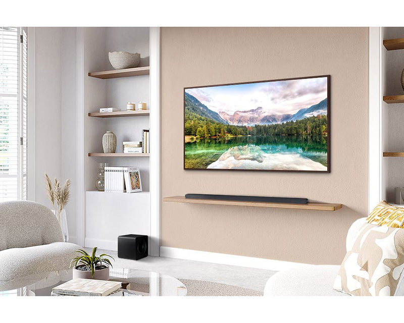 Samsung 3.1.2Ch Soundbar Ultra Slim With Subwoofer Dolby Atmos HW-S800D/XU (Renewed)