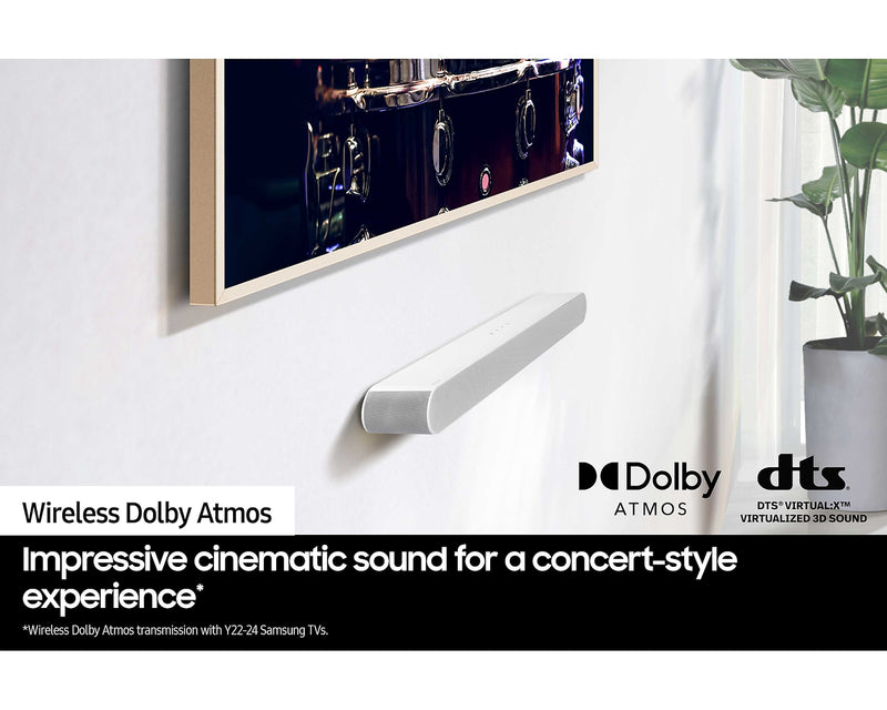 Samsung 5.0Ch Soundbar S-Series Lifestyle Alexa Built-In Dolby Atmos HW-S61D/XU (Renewed)