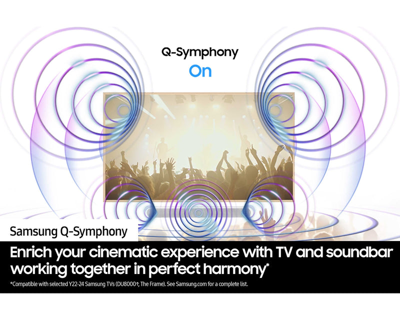Samsung 5.0Ch Soundbar S-Series Lifestyle Alexa Built-In Dolby Atmos HW-S61D/XU (Renewed)