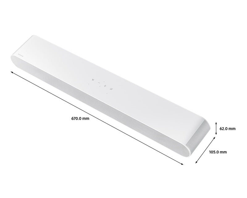 Samsung 5.0Ch Soundbar S-Series Lifestyle Alexa Built-In Dolby Atmos HW-S61D/XU (Refurbished B-Grade)
