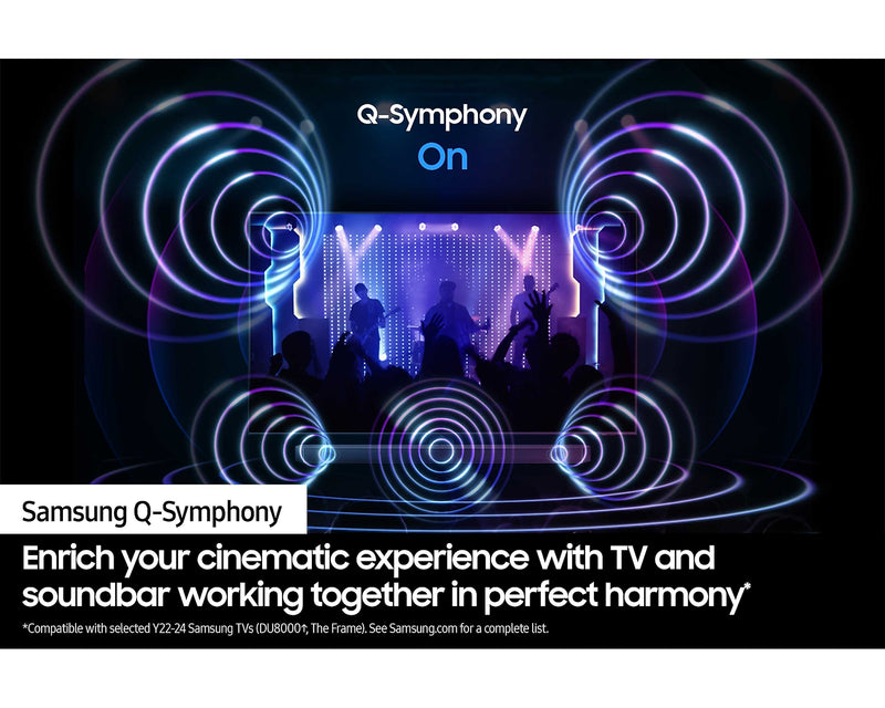 Samsung Soundbar 3.1.2Ch With Subwoofer HW-Q700D/XU (Has Tears On Subwoofer) (Refurbished B-Grade)