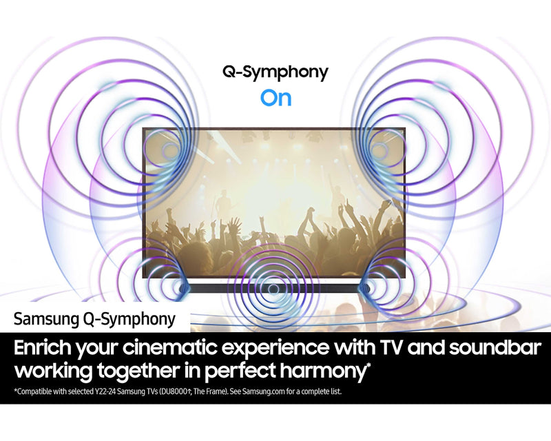 Samsung 3.1Ch Soundbar With Subwoofer Ultra Slim HW-S700D/XU (No Wall Mount) (Refurbished B-Grade)