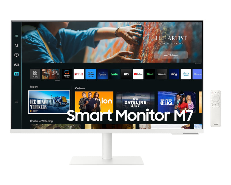Samsung 27'' Smart Monitor M70C USB-C UHD With Speakers & Remote LS27CM703UUXXU (New / Open Box)