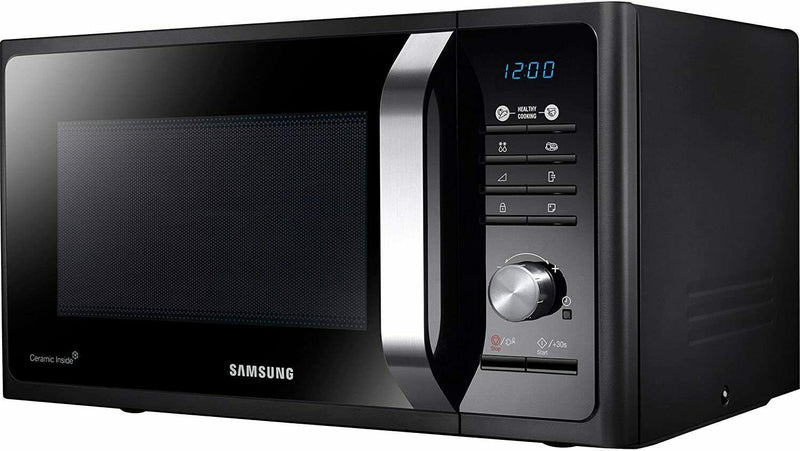 Samsung 23L Microwave Oven Black 800W Black MS23F301TFK/EU (Renewed)