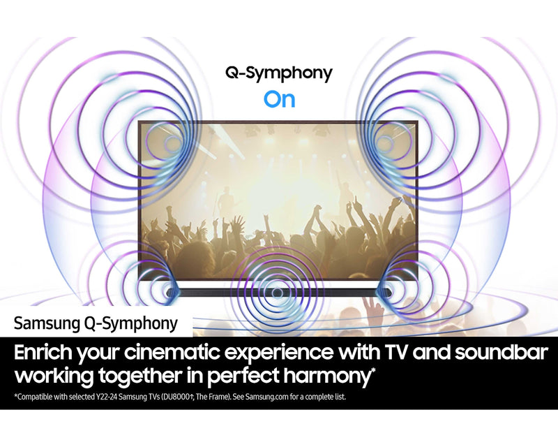 Samsung 3.1.2Ch Soundbar Slim Subwoofer Dolby Atmos HW-S800D/XU (No Wall Mount) (Refurbished B-Grade)