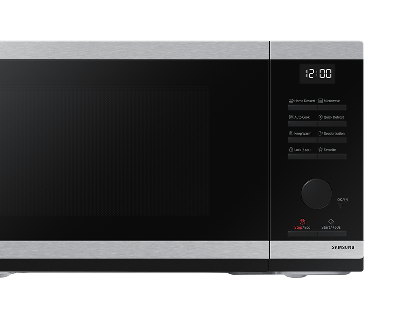 Samsung Solo Microwave Oven 23L 800W With Quick Defrost MS23DG4504ATE3 (Renewed)