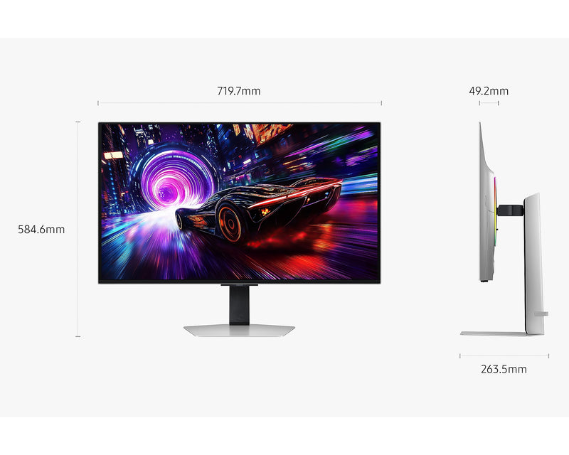 Samsung 32'' Gaming Monitor Odyssey OLED 0.03ms 240Hz 3840x2160 LS32FG810SUXXU (New / Open Box)