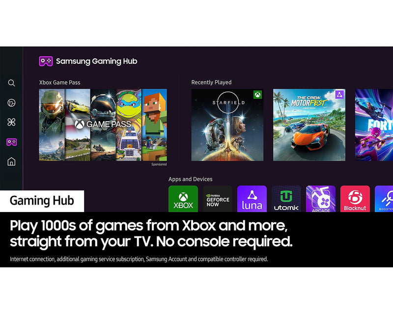 Samsung 43'' Smart TV Crystal LED UHD 3840x2160 CU7020 4K UE43CU7020KXXU (New)