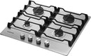 Samsung 4 Burner Gas Hob With Cast Iron Grates Stainless Steel NA64D3010AS/U1 (New)