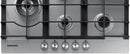 Samsung 5 Burner Gas Hob With Cast Iron Grates Stainless Steel NA75D3030AS/EU (New)