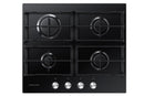 Samsung 60cm Gas Hob With Cast Iron Supports Ceramic Glass NA64D3000AK/U1 (New)