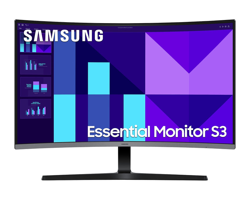Samsung 32'' Curved Monitor With Speakers FHD 1920x1080 1800R LS32D396GAUXXU (Renewed)