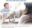 VTech VM924 Video Baby Monitor With 5'' LCD Screen Night Vision Camera Pan&Tilt (Renewed)