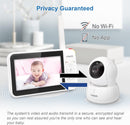 VTech VM924 Video Baby Monitor With 5'' LCD Screen Night Vision Camera Pan&Tilt (Renewed)