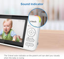 VTech VM924 Video Baby Monitor With 5'' LCD Screen Night Vision Camera Pan&Tilt (Renewed)