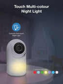 VTech VM5467 Video Baby Monitor 5'' Pan & Tilt With Night Light Lullabies (Renewed)