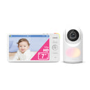 VTech VM7367 Video Baby Monitor 7'' High-Definition Pan & Tilt Night Light (Renewed)