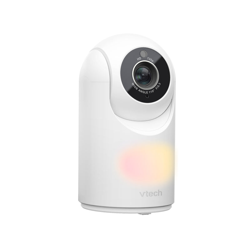 VTech VM7367 Video Baby Monitor 7'' High-Definition Pan & Tilt Night Light (Renewed)
