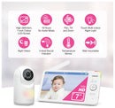 VTech VM7367 Video Baby Monitor 7'' High-Definition Pan & Tilt Night Light (Renewed)