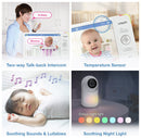 VTech VM7367 Video Baby Monitor 7'' High-Definition Pan & Tilt Night Light (Renewed)